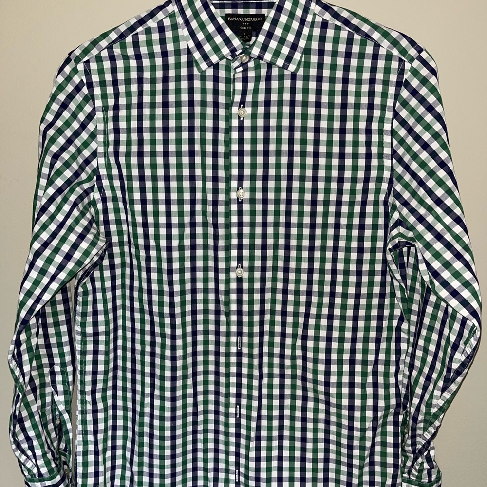 Banana Republic slim fit button down
